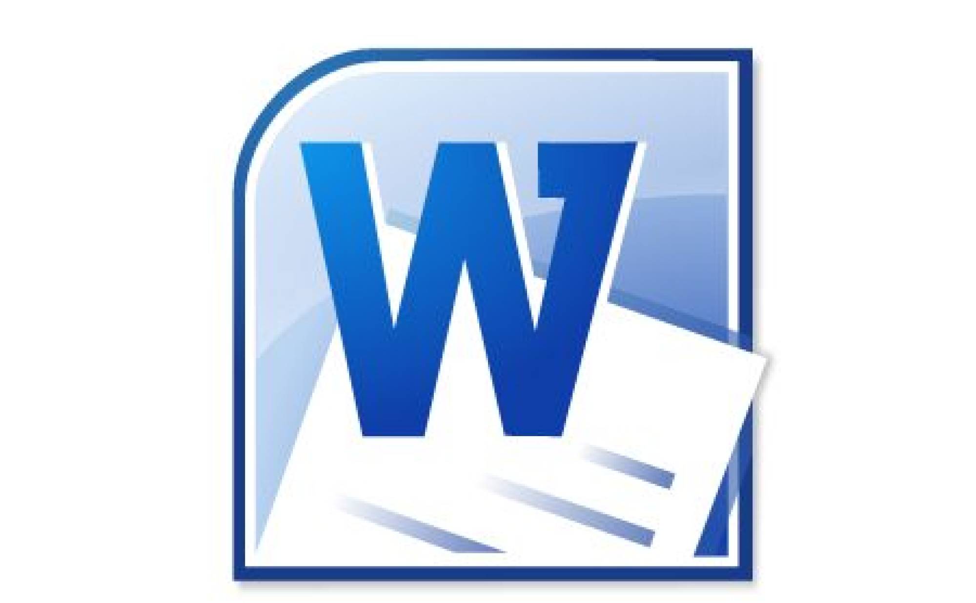 Microsoft Word logo